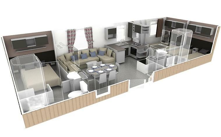 Mobile Home Luxe - ลาปัลมีร์ ภายนอก รูปภาพ